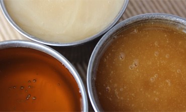 diferentes tipos de miel cruda